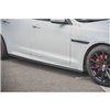 Maxton - Rajouts Des Bas De Caisse Jaguar XJ R-Sport X351 Facelift Noir Brillant