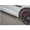 Maxton - Rajouts Des Bas De Caisse Jaguar XJ R-Sport X351 Facelift Noir Brillant
