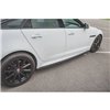 Maxton - Rajouts Des Bas De Caisse Jaguar XJ R-Sport X351 Facelift Noir Brillant
