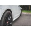 Maxton - Rajouts Des Bas De Caisse Jaguar XJ R-Sport X351 Facelift Noir Brillant