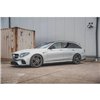 Maxton - Rajouts Des Bas De Caisse Mercedes-Benz E63 AMG Estate/Sedan S213/W213 Noir Brillant