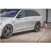 Maxton - Rajouts Des Bas De Caisse Mercedes-Benz E63 AMG Estate/Sedan S213/W213 Noir Brillant