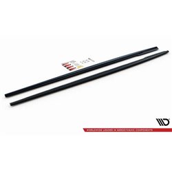Maxton - Rajouts Des Bas De Caisse Mercedes-Benz E63 AMG Estate/Sedan S213/W213 Noir Brillant