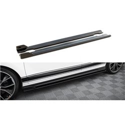 Maxton - Rajouts Des Bas De Caisse V.5 Hyundai I30 N / N-Line Hatchback / Fastback Mk3 / Mk3 Facelift Noir Brillant