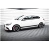 Maxton - Rajouts Des Bas De Caisse V.5 Hyundai I30 N / N-Line Hatchback / Fastback Mk3 / Mk3 Facelift Noir Brillant