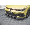 Maxton - Street Pro Lame Du Pare-Chocs Avant Volkswagen Golf GTI Clubsport Mk8 Noir