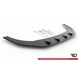 Maxton - Street Pro Lame Du Pare-Chocs Avant Volkswagen Golf GTI Clubsport Mk8 Noir