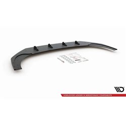 Maxton - Street Pro Lame Du Pare-Chocs Avant Volkswagen Golf GTI Clubsport Mk8 Noir