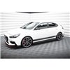 Maxton - Rajouts Des Bas De Caisse V.4 Hyundai I30 N / N-Line Hatchback / Fastback Mk3 / Mk3 Facelift Noir Brillant