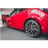 Maxton - Rajouts Des Bas De Caisse Toyota Corolla XII Hatchback Noir Brillant