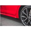 Maxton - Rajouts Des Bas De Caisse Toyota Corolla XII Hatchback Noir Brillant
