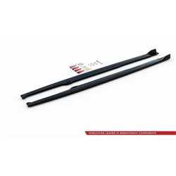 Maxton - Rajouts Des Bas De Caisse Toyota Corolla XII Hatchback Noir Brillant