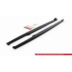 Maxton - Rajouts Des Bas De Caisse Toyota Corolla XII Hatchback Noir Brillant