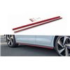Maxton - SET DES DIFFUSEUR DES BAS DE CAISSE Volkswagen Polo GTI / R-line Mk6 Rouge