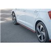 Maxton - SET DES DIFFUSEUR DES BAS DE CAISSE Volkswagen Polo GTI / R-line Mk6 Rouge
