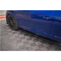 Maxton - Rajouts Des Bas De Caisse Seat Leon Cupra / FR SC Mk3 / Mk3 FL Noir Brillant