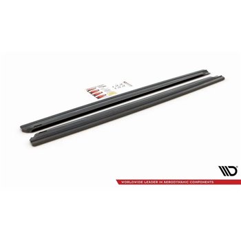 Maxton - Rajouts Des Bas De Caisse Seat Leon Cupra / FR SC Mk3 / Mk3 FL Noir Brillant