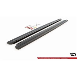 Maxton - Rajouts Des Bas De Caisse Seat Leon Cupra / FR SC Mk3 / Mk3 FL Noir Brillant