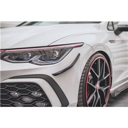 Maxton - Ailes de pare-chocs avant (Canards) Volkswagen Golf GTI Mk8 