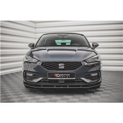 Maxton - Street Pro Lame Du Pare-Chocs Avant Seat Leon FR Mk4 Noir-Rouge