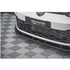 Maxton - Street Pro Lame Du Pare-Chocs Avant Volkswagen Golf GTI / GTE / GTD / R-Line Mk8 Noir-Rouge