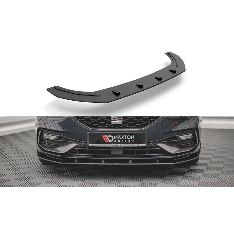 Maxton - Street Pro Lame Du Pare-Chocs Avant Seat Leon FR Mk4 Noir