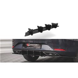 Maxton - Street Pro Central Diffuseur Arriere Seat Leon FR ST Mk4 Rouge