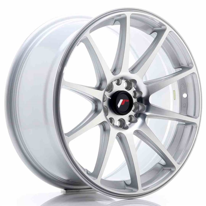 JR Wheels JR11 18x8,5 ET35 5x100/108 Silver Machined JR Wheels JR11 18x8,5 ET35 5x100/108 Silver Machined