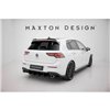 Maxton - Street Pro Central Diffuseur Arriere V.1 Volkswagen Golf GTI Mk8 Noir