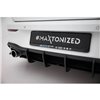 Maxton - Street Pro Central Diffuseur Arriere V.1 Volkswagen Golf GTI Mk8 Noir
