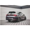 Maxton - Street Pro Central Diffuseur Arriere Seat Leon FR ST Mk4 Noir-Rouge