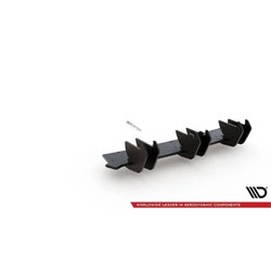 Maxton - Street Pro Central Diffuseur Arriere V.2 Volkswagen Golf GTI Mk8 Rouge