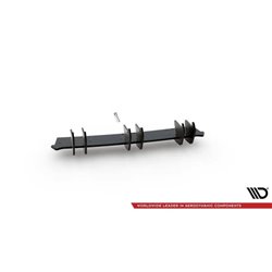 Maxton - Street Pro Central Diffuseur Arriere V.2 Volkswagen Golf GTI Mk8 Rouge