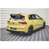 Maxton - Street Pro Central Diffuseur Arriere V.2 Volkswagen Golf GTI Clubsport Mk8 Rouge