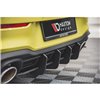 Maxton - Street Pro Central Diffuseur Arriere V.1 Volkswagen Golf GTI Clubsport Mk8 Rouge