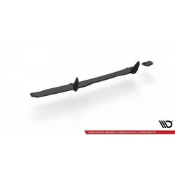 Maxton - Street Pro Central Diffuseur Arriere Peugeot 208 Mk2 Noir