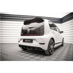 Maxton - Street Pro Central Diffuseur Arriere Volkswagen Up GTI Rouge
