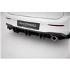 Maxton - Street Pro Central Diffuseur Arriere V.2 Volkswagen Golf GTI Mk8 Noir-Rouge