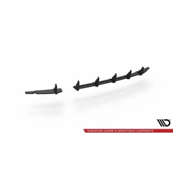 Maxton - Street Pro Central Diffuseur Arriere Volkswagen Up GTI Noir-Rouge