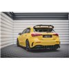 Maxton - Street Pro Central Diffuseur Arriere Mercedes-AMG A45 S Aero Pack W177 Rouge