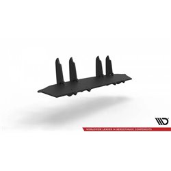 Maxton - Street Pro Central Diffuseur Arriere Mercedes-AMG A45 S Aero Pack W177 Rouge
