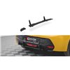 Maxton - Street Pro Central Diffuseur Arriere Peugeot 208 Mk2 Noir-Rouge