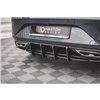 Maxton - Street Pro Central Diffuseur Arriere Seat Leon FR Hatchback Mk4 Noir