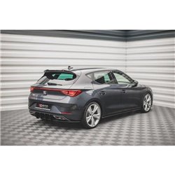 Maxton - Street Pro Central Diffuseur Arriere Seat Leon FR Hatchback Mk4 Noir