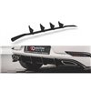Maxton - Street Pro Central Diffuseur Arriere Volkswagen Golf R-Line Mk 7 Facelift Rouge