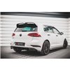 Maxton - Street Pro Central Diffuseur Arriere Volkswagen Golf R-Line Mk 7 Facelift Rouge