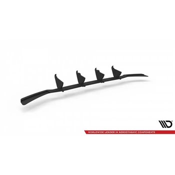 Maxton - Street Pro Central Diffuseur Arriere Volkswagen Golf R-Line Mk 7 Facelift Rouge