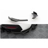 Maxton - Street Pro Lame Du Pare Chocs Arriere V.2 BMW 1 F20 M140i Noir-Rouge + Rabats Brillant