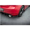 Maxton - Street Pro Lame Du Pare Chocs Arriere Volkswagen Golf GTI Mk6 Noir + Rabats Brillant 