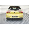 Maxton - Street Pro Lame Du Pare Chocs Arriere Volkswagen Golf GTI Clubsport Mk8 Facelift Noir-Rouge